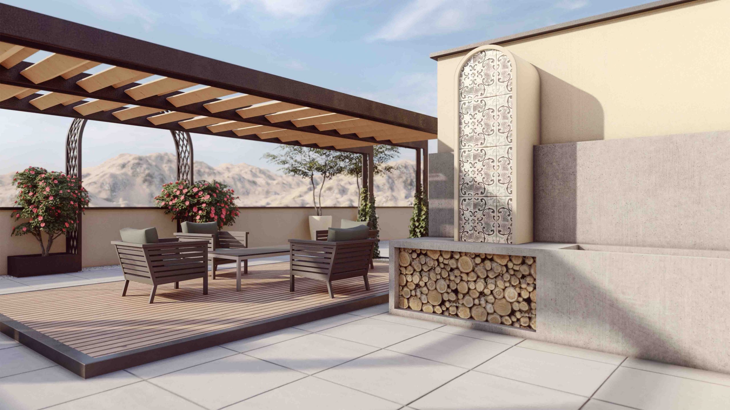 Landscape-Roof Garden